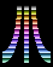 Atari Logo v2 for the 2600 VCS Title Screen